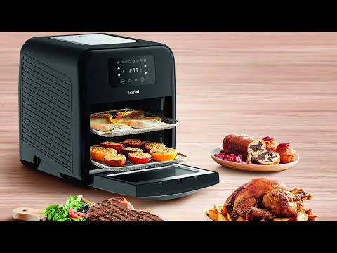 Видео: TEFAL мультипечь Easy Fry Oven and Grill. Первое блюдо. Тест.