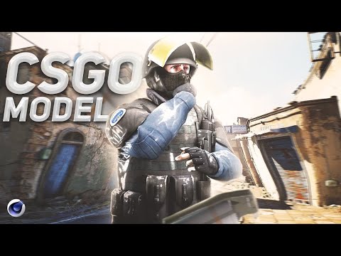 Видео: Как достать модели из CSGO и перенести в Cinema 4D. Экспорт моделей из Csgo в Cinema 4D