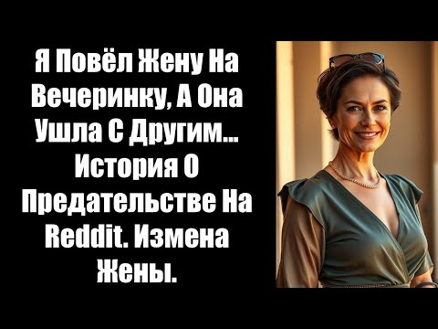 Видео: Я Повёл Жену На Вечеринку, А Она Ушла С Другим... История О Предательстве На Reddit. Измена Жены.