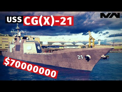 Видео: MODERN WARSHIPS | ОБЗОР | USS CG(X)-21