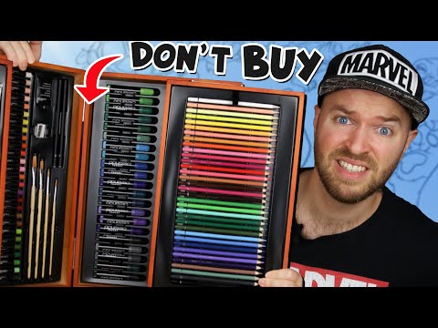 Видео: Я попробовала использовать детский художественный набор — и НЕ УДАЛОСЬ..