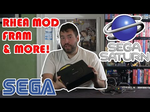 Видео: Сега Сатурн 2020! Карты SD (Рея), FRAM, HDMI - Адам Коралик