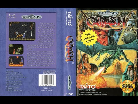 Видео: Cadash [SEGA Genesis, Mega Drive] ПРОХОЖДЕНИЕ СТРИМ 1989 RUS