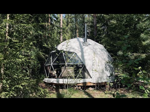 Видео: Влог: обзор глэмпинга Vuoksa Camp