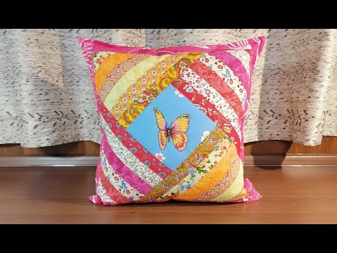 Видео: Декоративная наволочка на подушку.