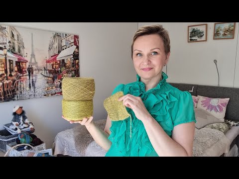 Видео: Наш первый вязальный воркшоп 🧶 Летняя футболка 🧶 Истории из магазина пряжи