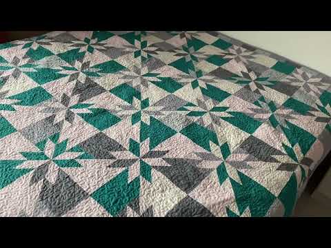 Видео: Лоскутная математика. История 4. Лоскутное покрывало. Стежка. Лоскутный блок Звезда охотника.Пэчворк