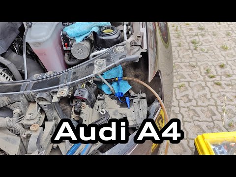 Видео: Замена жидкости гидроусилителя руля Audi A4 B8 / Replacing the hydraulic power steering fluid