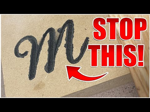 Видео: Раскройте секрет создания проектов с ЧПУ без подтекания краски