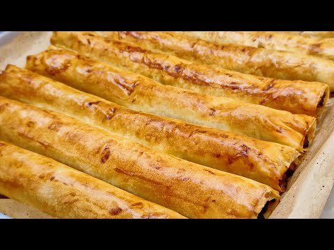 Видео: 🔥Как в кафе! Хрустящие трубочки за 20 минут. Попробуйте раз, и будете готовить всегда!