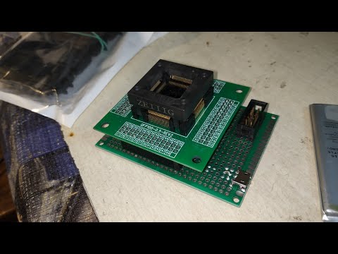 Видео: Программатор для EPM3128 и разная всячина.