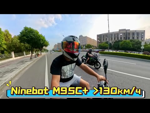 Видео: +130 км/ч Тюнинг электроскутера Ninebot M95C+ #electricscooter #ninebot #m95cplus #m95c