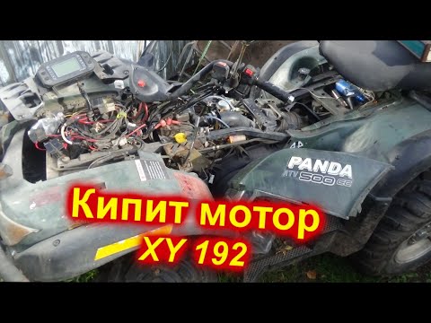 Видео: кипит квадроцикл панда 500