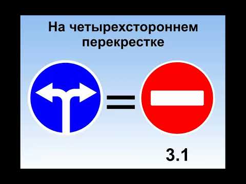Видео: Предписывающие знаки./01.09.25/