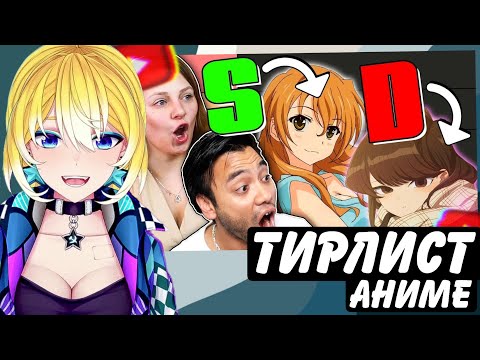 Видео: ПЛАНЯ СМОТРИТ | Гиггук - Тирлист романтического аниме