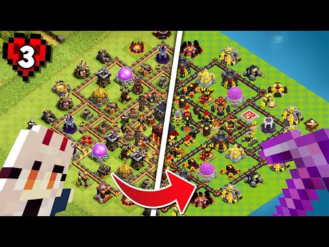 Видео: Я Перенес Clash Of Clans В Майнкрафт Хардкор