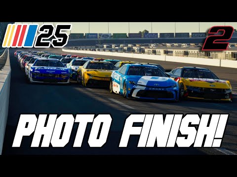 Видео: БЕЗУМНЫЙ ФОТОФИНИШ! | Сезон чемпионата NASCAR 25
