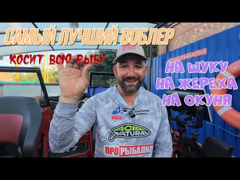 Видео: Самый уловистый воблер на щуку, жереха и окуня, мой личный топ