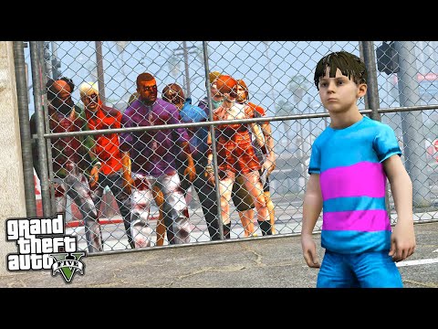 Видео: Играю за РЕБЁНКА в ЗОМБИ АПОКАЛИПСИС!! Ищем родителей! ► GTA 5