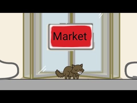 Видео: Кот Едун ломает магазин.