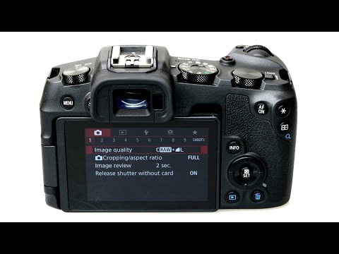 Видео: CANON EOS RP: МЕНЮ и особенности работы в кроп-режиме с объективами EF-S.