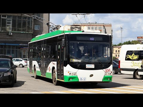 Видео: Вологда ВМЗ 5298.01 маршрут 4 б/н 358 (02.10.2022)