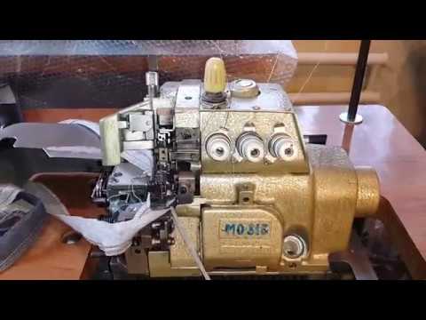 Видео: #Оверлок Джуки Juki MO-816 #Overlock пятинитка  #Швейная машина #sewing machine