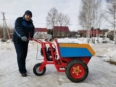 Видео: Самодельный минидумпер, ч. 3 Итоговый вариант
