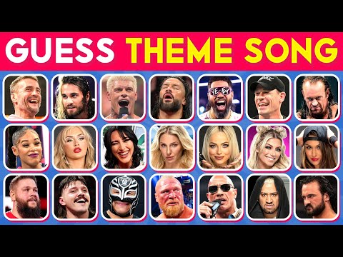 Видео: Угадайте 50 лучших песен суперзвёзд WWE 🎶✅🔊 Роман Рейнс, Шарлотта Флэр, Джей Усо, Риа Рипли