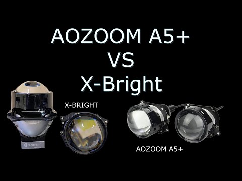 Видео: Сравнительный обзор Aozoom A5+ и X-bright