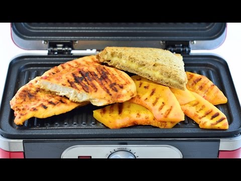 Видео: Ужин за 20 минут и обзор гриля 3 в 1 GFGril GF-040