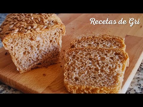 Видео: Пышный цельнозерновой хлеб из полбы, 7 минут видео о том, как приготовить лучший полезный хлеб