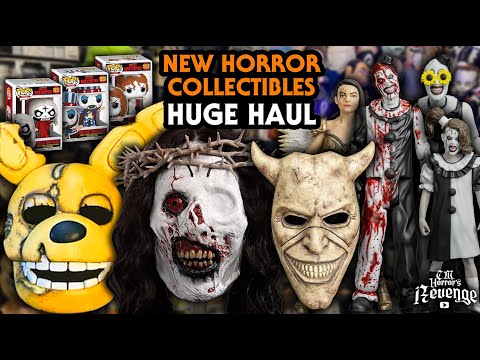 Видео: ОГРОМНАЯ ПОДБОРКА УЖАСОВ! Распаковываем фигурки ужастиков, маски FNAF, коллекционные предметы Bla...