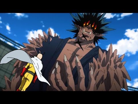 Видео: Как Сайтама Спас Суйрю от Монстра Гокетсу?! Бой Сайтама против Гокетсу! Аниме Ванпанчмен 2 сезон