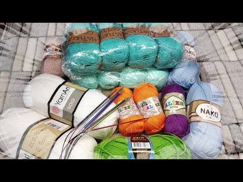 Видео: Покупки пряжи и спиц. Май 2018г.