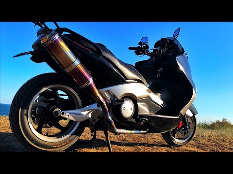 Видео: Открытие Мотосезона 2021 - Первый выезд - Yamaha T-max 500