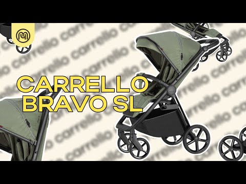 Видео: CARRELLO BRAVO SL — ВСЕСЕЗОННАЯ ПРОГУЛОЧНАЯ КОЛЯСКА