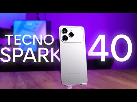 Видео: Tecno Spark 40 за 12 500₽ — Лучший Бюджетник 2025? 120 Гц, 2K Видео, Стереозвук и Быстрая Зарядка!