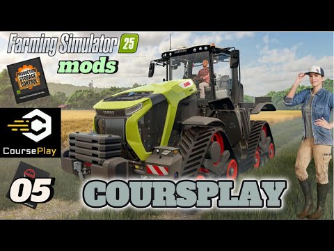 Видео: FS-25 MOD_ный обзор. #05 Мод CoursPlay