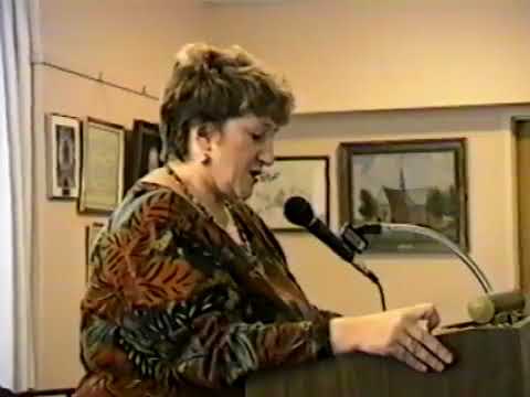 Видео: Галина Старовойтова - выступление в Литературном фонде в США  1993 год