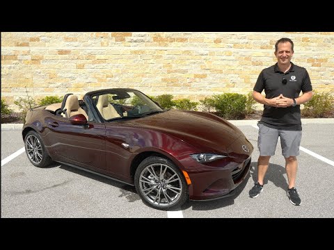Видео: Mazda MX-5 Miata 35th Anniversary Edition 2025 года — спортивный автомобиль, СТОЯЩИЙ празднования