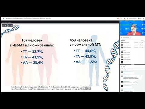 Видео: Конференция Status Alimentarius  нутригенетика и нутригеномика от теории к практике» 3 ч.
