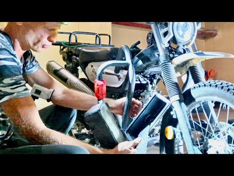 Видео: Как обслуживать воздушный фильтр на Лучшем Китайском мопеде G-moto Cross X PRO 125 Xtrail
