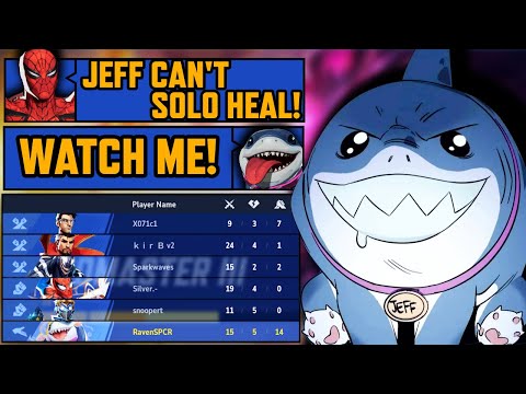 Видео: Токсичные команды заставляют меня лечить Джеффа в одиночку... Поэтому я ношу с собой | Marvel Rivals