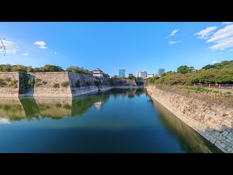Видео: Путешествие в Японию. Храм в Осаке Тенман-гу. Замок в Осаке. Часть 15