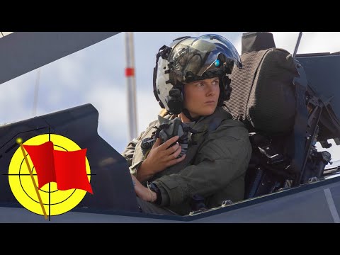 Видео: Морские пехотинцы США: истребители F-35C во время учений «Red Flag» на Аляске.