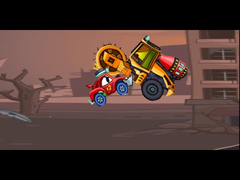 Видео: машина ест машину  Mad Dreams марковыч прохождение №2 победа над катком