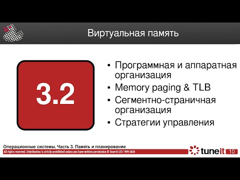 Видео: ОС #3-2. Виртуальная память