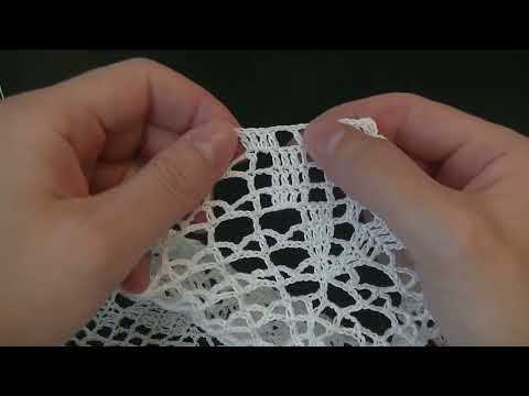 Видео: Скатерть " Аленький цветочек ". Часть 4.