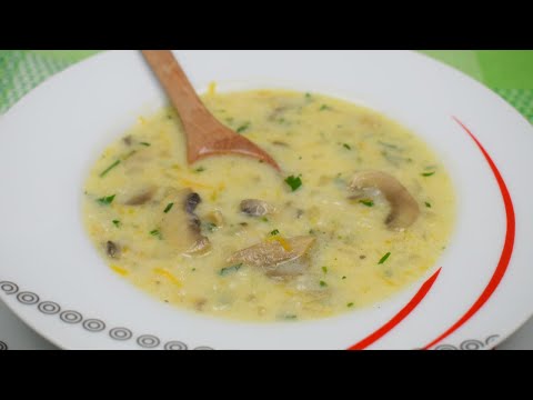 Видео: Грибной суп